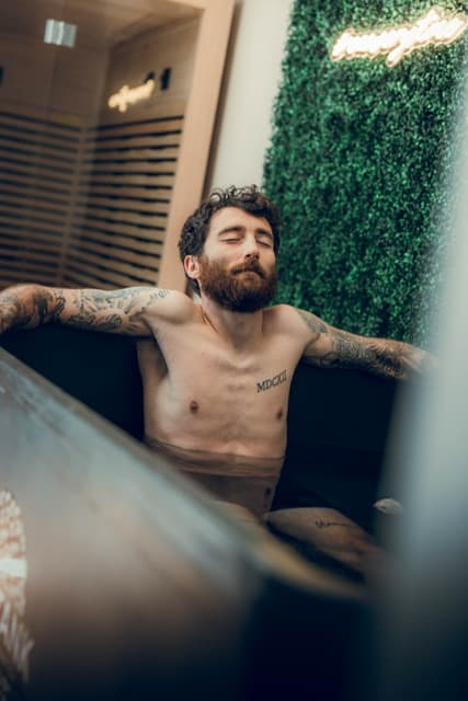 Sauna infrarouge pour relaxation profonde